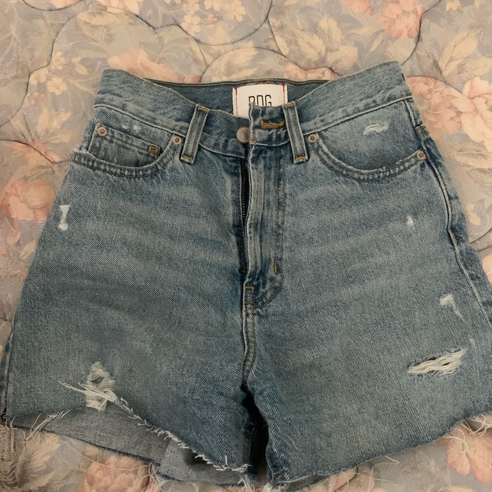 bdg urban outfitters size 24 jean shorts